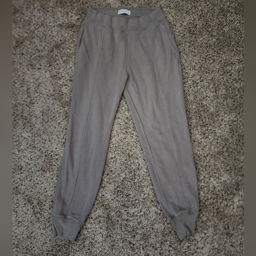 Women's Taupe Jogger Pants - Casual Comfort